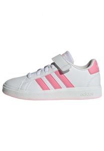 adidas Unisex Kids' Zapatilla Grand Court Court Elastic Lace Top Strap