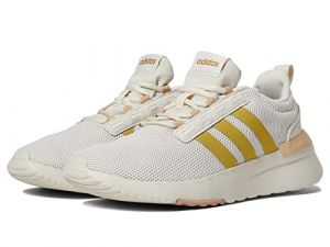 adidas Girl's Racer TR 21 (Little Kid/Big Kid) Alumina/Gold Metallic/Magic Beige 1.5 Little Kid M