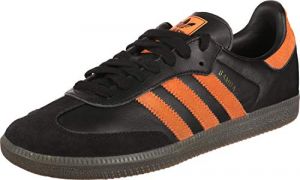 adidas Schuhe Samba OG Core Black-hi-Res Orange-Gold Metallic (B75804) 46 2/3 Schwarz