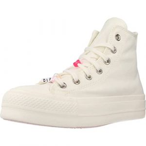 Converse Modelo Chuck Taylor All Star Lift HI Egret T. 37.5