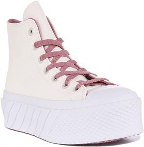 CONVERSE - Chuck Taylor All Star Lift 2x para: MUJER color: BONE talla: 9