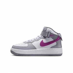 Sapatilhas Nike Air Force 1 Mid EasyOn Júnior - Cinzento