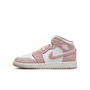 Sapatilhas Air Jordan 1 Mid SE Júnior - Branco