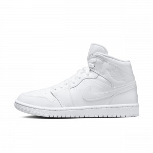 Sapatilhas Air Jordan 1 Mid para mulher - Branco