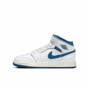 Sapatilhas Air Jordan 1 Mid SE Júnior - Branco