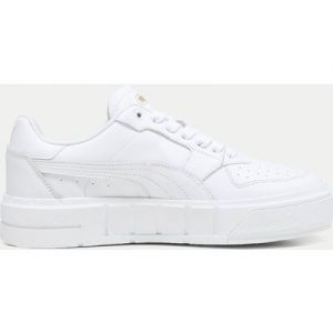 PUMA Cali Court Leather Sneakers - White - UK 8