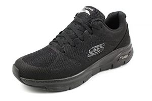 Skechers Arch Fit - Charge Back Sneaker Nera da Uomo 232042 BBK