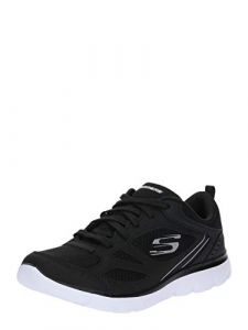 Skechers Women's Summit - Suited Black/White 8 B US