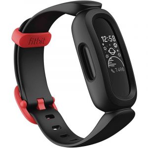 Fitbit Ace 3 Smartband Para Crianças Preta/Vermelha