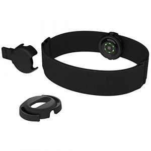 Polar OH1+ Bluetooth y ANT+. Sensor de pulso óptico resistente al agua con clip para gafas de natación y brazalete - Negro