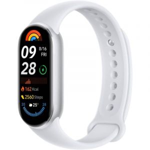 Pulseira de atividade Xiaomi Smart Band 9 AMOLED prateada