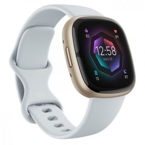 Fitbit Sense 2 Smartwatch Azul Neblina/Dourado