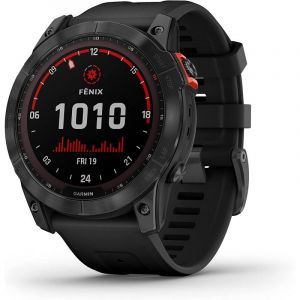 Garmin Fénix 7X Solar Smartwatch 51mm Prateado/Preto