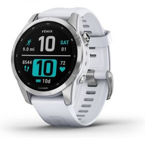 Garmin Fénix 7S Smartwatch 42mm Prateado/Branco