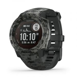 Garmin Instinct Solar Smartwatch Grafite Camo