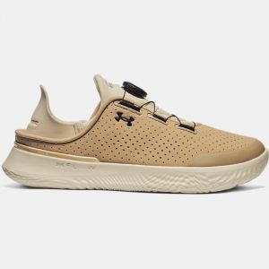 Unisex Under Armour SlipSpeed? Training Shoes Camel / Sandstorm / Black 51.5