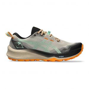 Ténis ASICS GEL-Trabuco 12 cinza verde turquesa laranja - 46.5