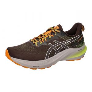 ASICS GT 2000 12 Hombre Zapatos para Correr Beige Amarillo