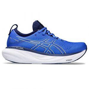 ASICS Nimbus 25 Hombre Zapatos para Correr Azul Blanco