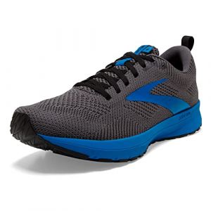 Brooks Revel 5 Black/Grey/Blue 9.5 D (M)