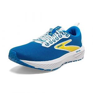 Brooks Women s Revel 6 Neutral Running Shoe - Blue/Yellow - 6 Medium