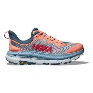 Ténis HOKA Mafate Speed 4 vermelho velho turquesa mulher - 36