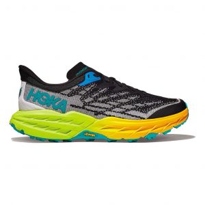 Ténis HOKA Speedgoat 5 preto verde fluorescente laranja mulher - 37(1/3)