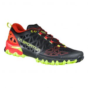 Ténis La Sportiva Bushido II preto vermelho amarelo - 41