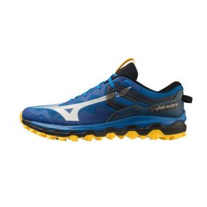 Sapatilhas Mizuno Wave Mujin 9 Azul Amarelo