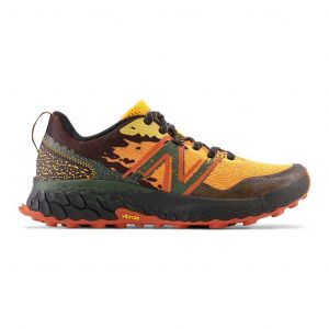 Ténis New Balance Fresh Foam X Hierro v7 laranja castanho preto - 44.5