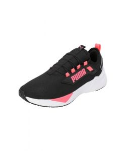 PUMA Zapatillas de Correr Retaliate 3 Unisex 39 Black White Sunset Glow Pink