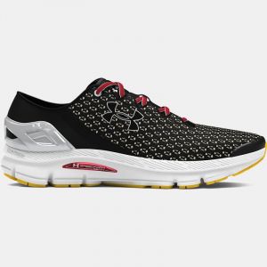 Unisex Under Armour SpeedForm® Gemini Running Shoes Black / Ivory Dune / Black 45.5