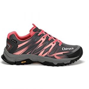 CHIRUCA Zapatillas para Senderismo montaña y Caminar de Mujer Marbella 19 Gore-Tex (Gris