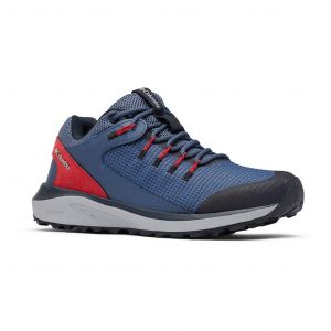 Ténis Columbia Trailstorm Waterproof azul vermelho - 45