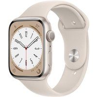 Relógio Smartwatch Apple Watch Series 8 45 mm Branco Bege