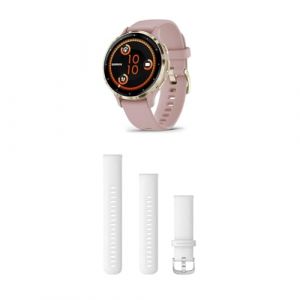 Garmin Venu 3S ? GPS Fitness Smartwatch Dust Rose with Bluetooth Calling and Voice Assistant