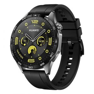 HUAWEI Reloj inteligente WATCH GT 4 ? Hasta 2 semanas de duración de la batería ? Compatible con Android e iOS ? Monitoreo de salud con análisis de onda de pulso ? GPS integrado ? 46 mm negro