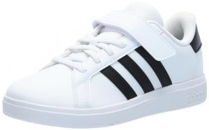 adidas Grand Court 2.0 - Tenis Unisex con Encaje elástico para niños