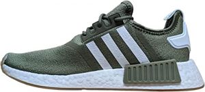 Adidas Men's NMD_R1 Sneaker (Green/White/Gum Brown