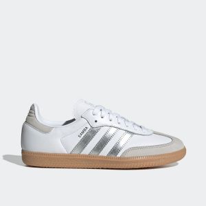 Samba OG W, da adidas Originals, adidas Samba OG, em branco, tamanho: 36.666