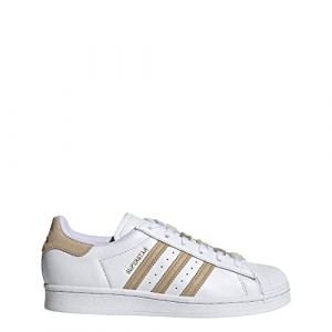 adidas Originals Superstar W White/St Pale Nude/White 5 B (M)