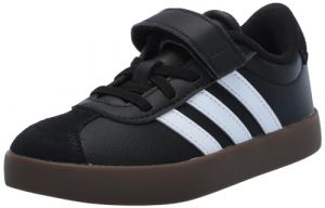 adidas VL Court 3.0 - Tenis Unisex con Encaje elástico para niños