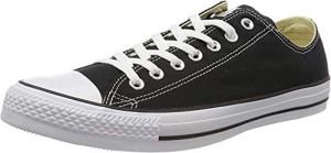 Converse Chuck Taylor All Star Low Black Canvas Trainers-UK 3