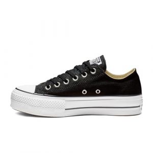 Converse Chuck Taylor All Star Lift Womens Black/White Ox Trainers-UK 8 / EU 41.5