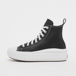 Chuck Taylor All Star Move Platform Leather, da Converse, Converse Chuck Taylor, em preto, tamanho: 36