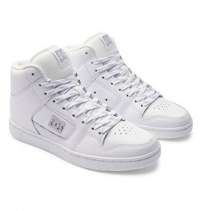 DC Shoes Manteca 4 Hi - Zapatillas de Cuero Altas - Mujer - 40