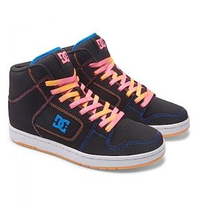 DC Shoes Manteca 4 Hi - Zapatillas de Cuero Altas - Mujer - 37