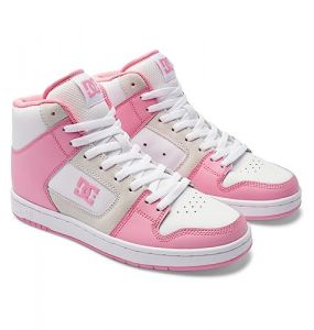 DC Shoes Manteca 4 Hi - Zapatillas de Cuero Altas - Mujer - 36