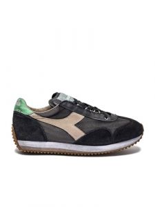 Diadora Equipe H Dirty Stone Wash EVO 201.174736 Zapatillas Hombre Piel Negro