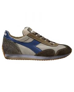 Diadora Heritage Equipe Dirty SW Evo 181251 Zapatillas Casual Unisex Lona Gris Oscuro